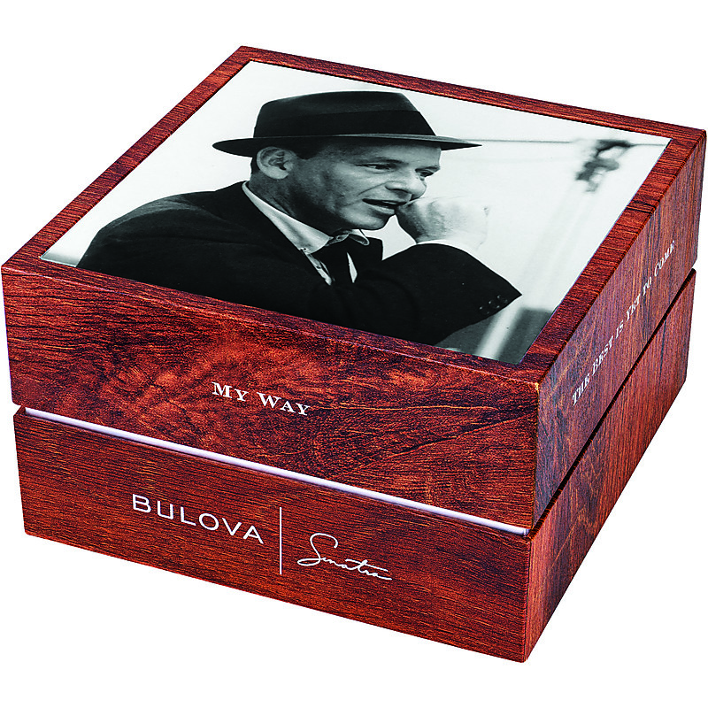 orologio solo tempo uomo Bulova Frank Sinatra 96B347