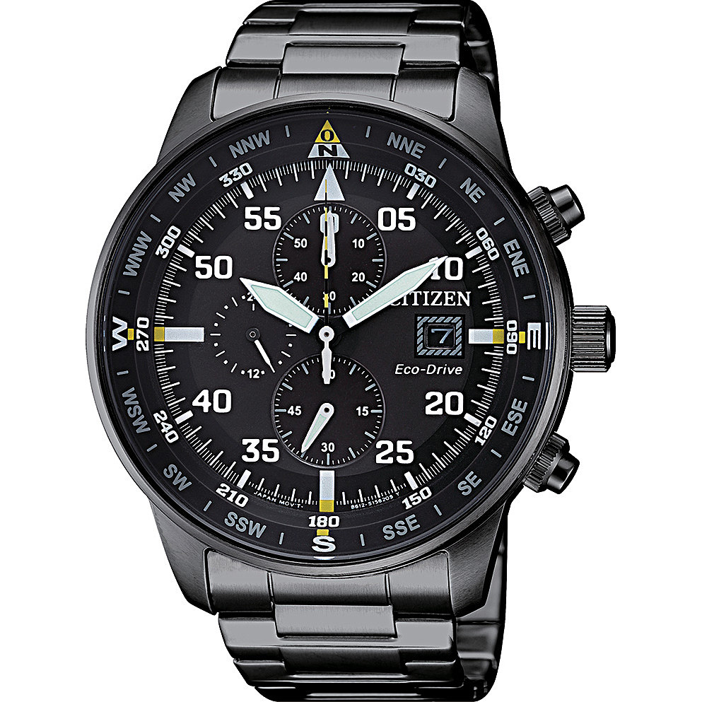 orologio cronografo uomo Citizen Aviator CA0695-84E