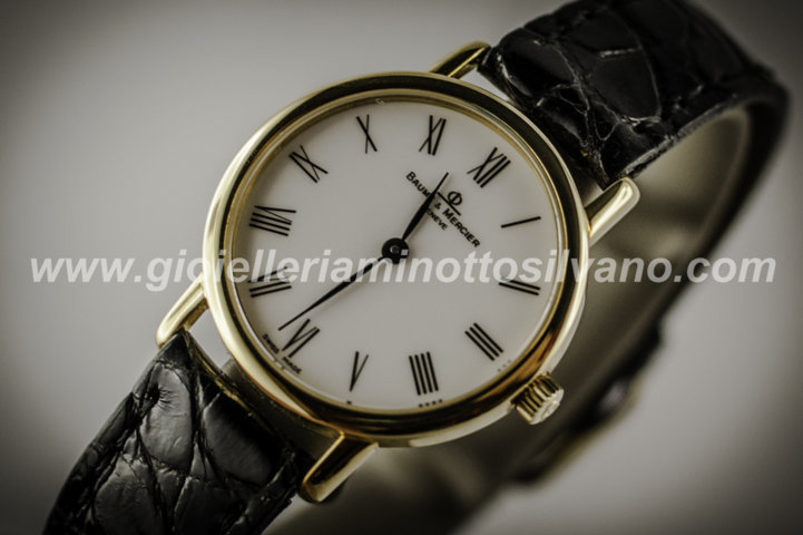 Baume & Mercier Orologio donna in oro 18 kt MOA01783