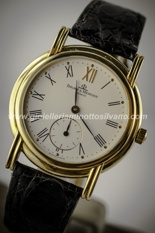 OROLOGIO in Oro 18 k BAUME & MERCIER 34mm MOA04703