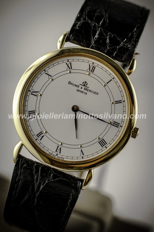 Orologio elegante Baume & Mercier cassa in oro 18 kt MOA04964