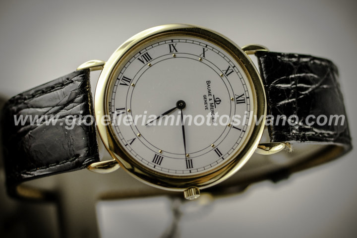 Orologio elegante Baume & Mercier cassa in oro 18 kt MOA04964