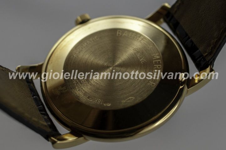 Orologio Automatico Baume & Mercier in oro 18kt uomo MOA05760