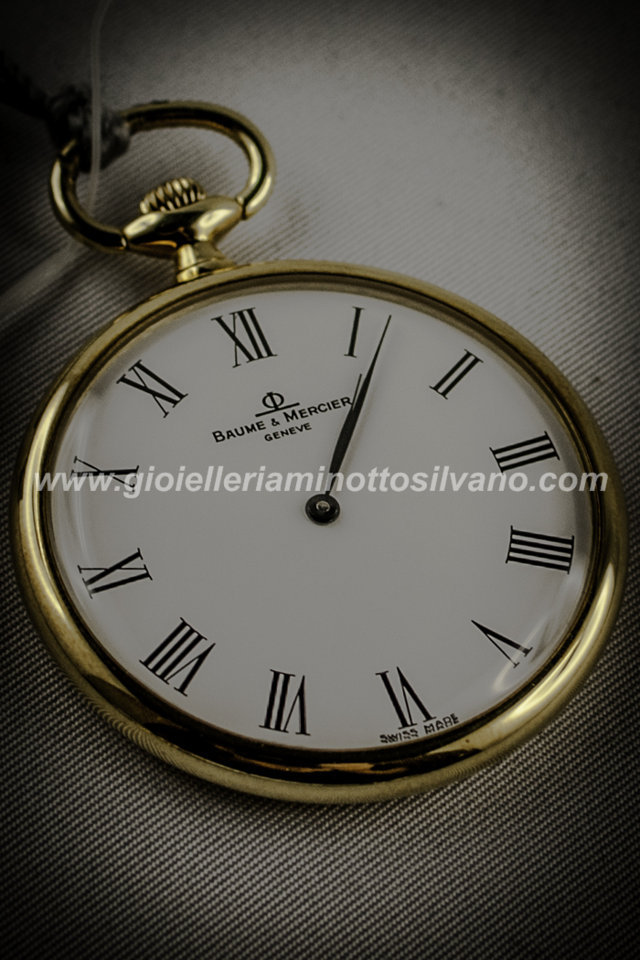 Orologio da tasca in oro 18 kt Baume & Mercier MOA06008 - Click Image to Close