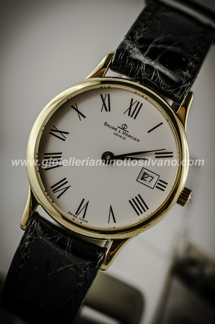 Orologio elegante da donna in oro 18kt Baume & Mercier MOA08075